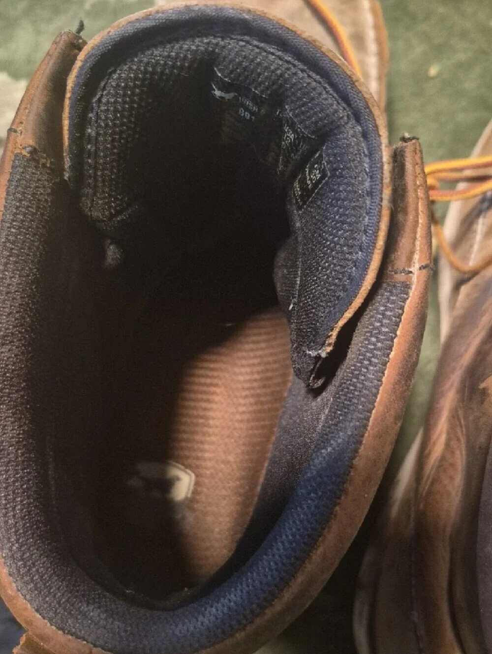 Irish Setter Brown Leather Lace-Up Work Boots